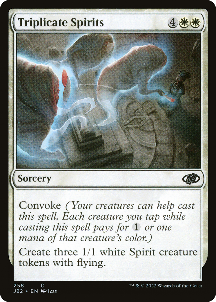 {C} Triplicate Spirits [Jumpstart 2022][J22 258]