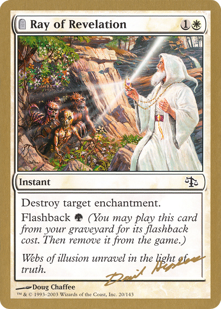{C} Ray of Revelation (Dave Humpherys) [World Championship Decks 2003][GB WC03 DH20]