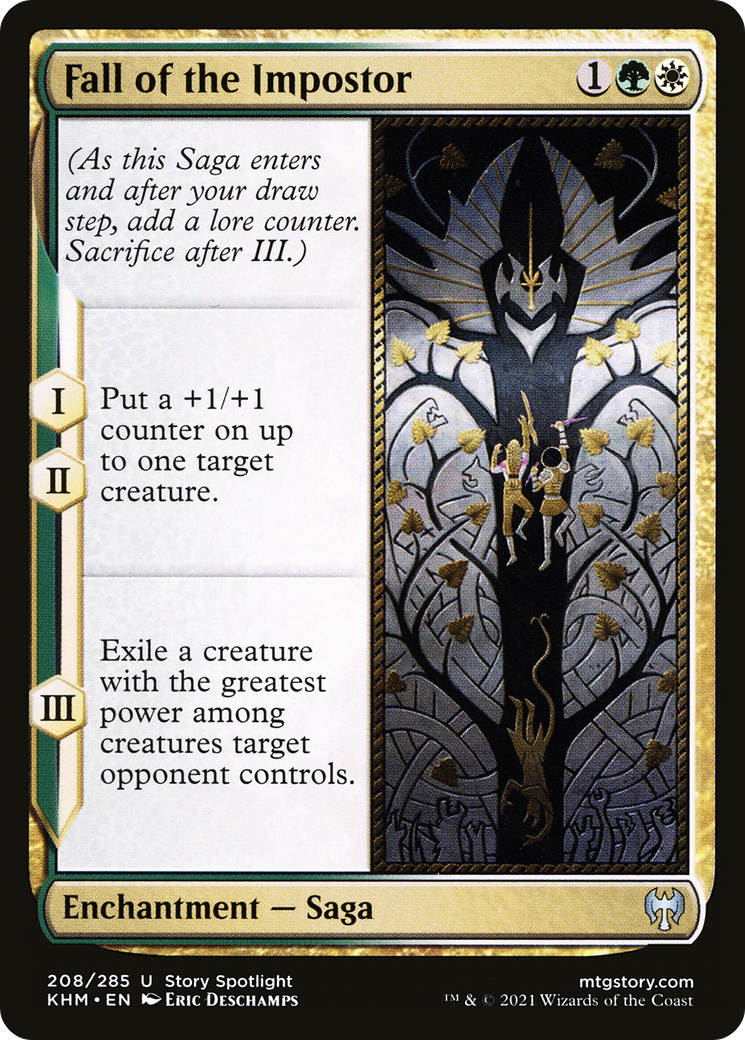 {C} Fall of the Impostor [Kaldheim][KHM 208]