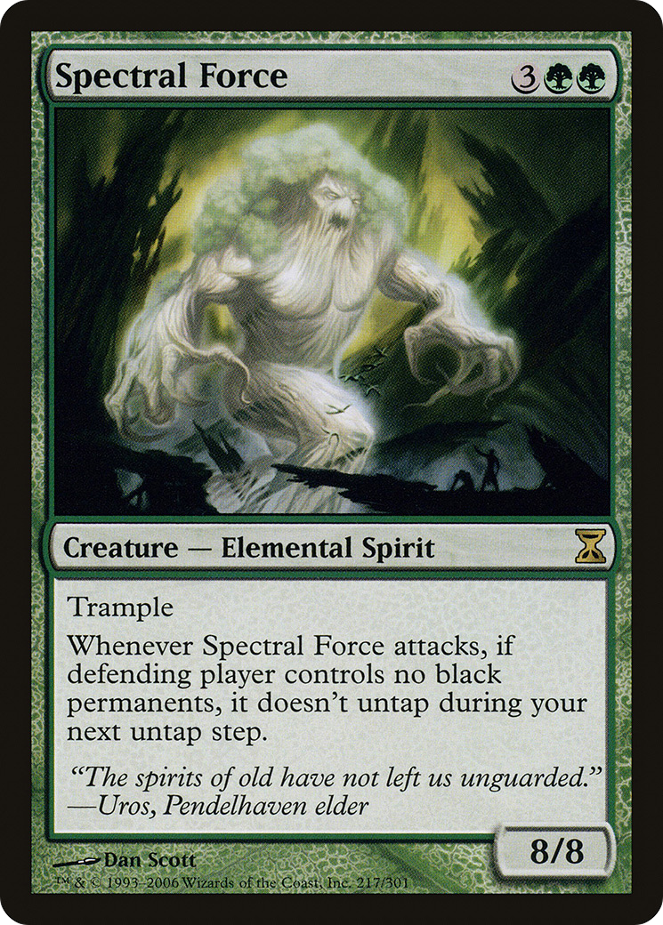 {R} Spectral Force [Time Spiral][TSP 217]