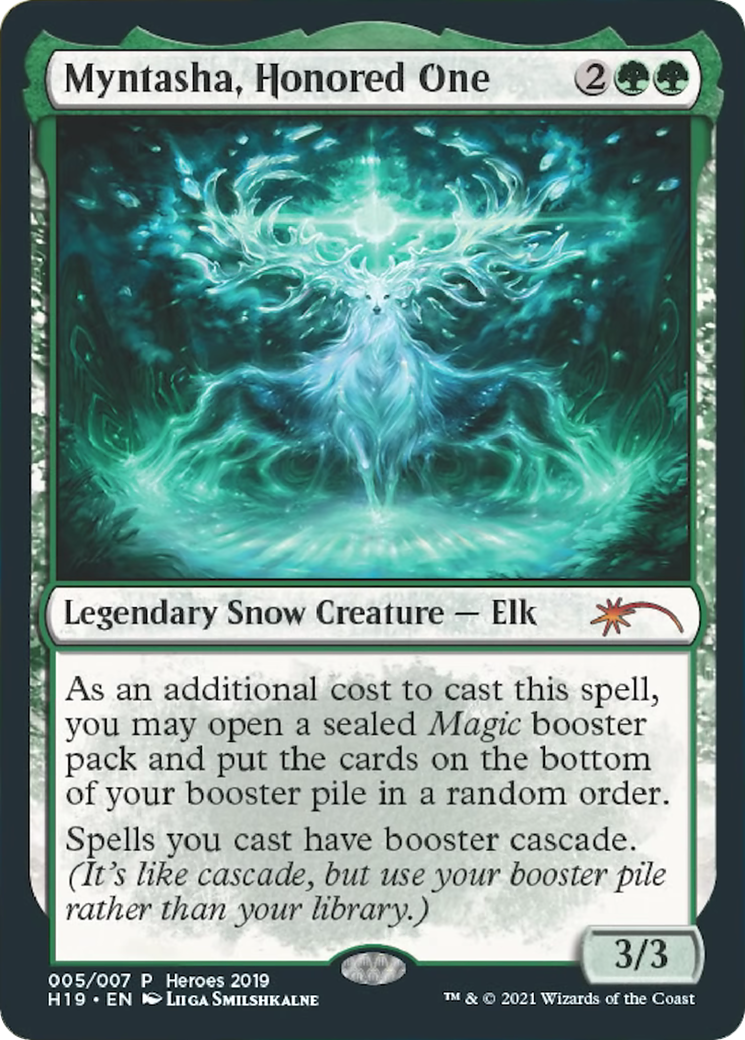 {R} Myntasha, Honored One [Heroes of the Realm 2019][PA H19 005]