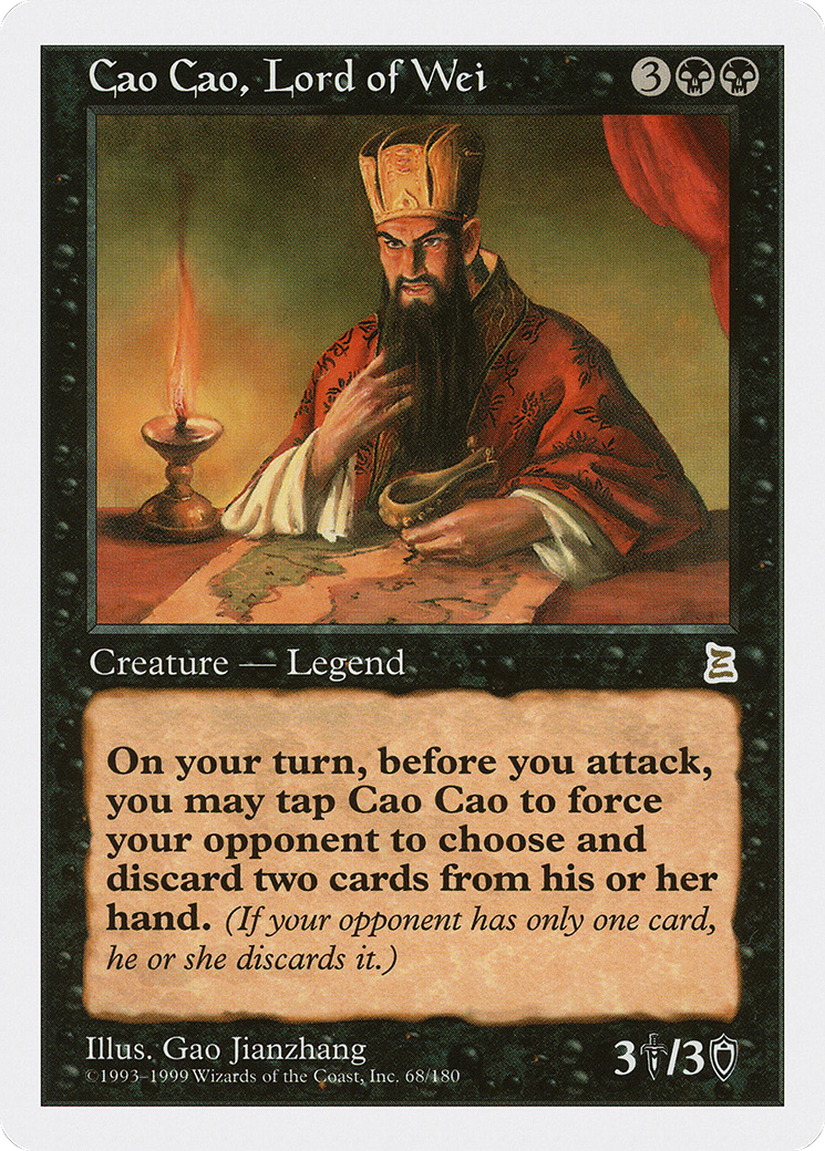 {R} Cao Cao, Lord of Wei [Portal Three Kingdoms][PTK 068]