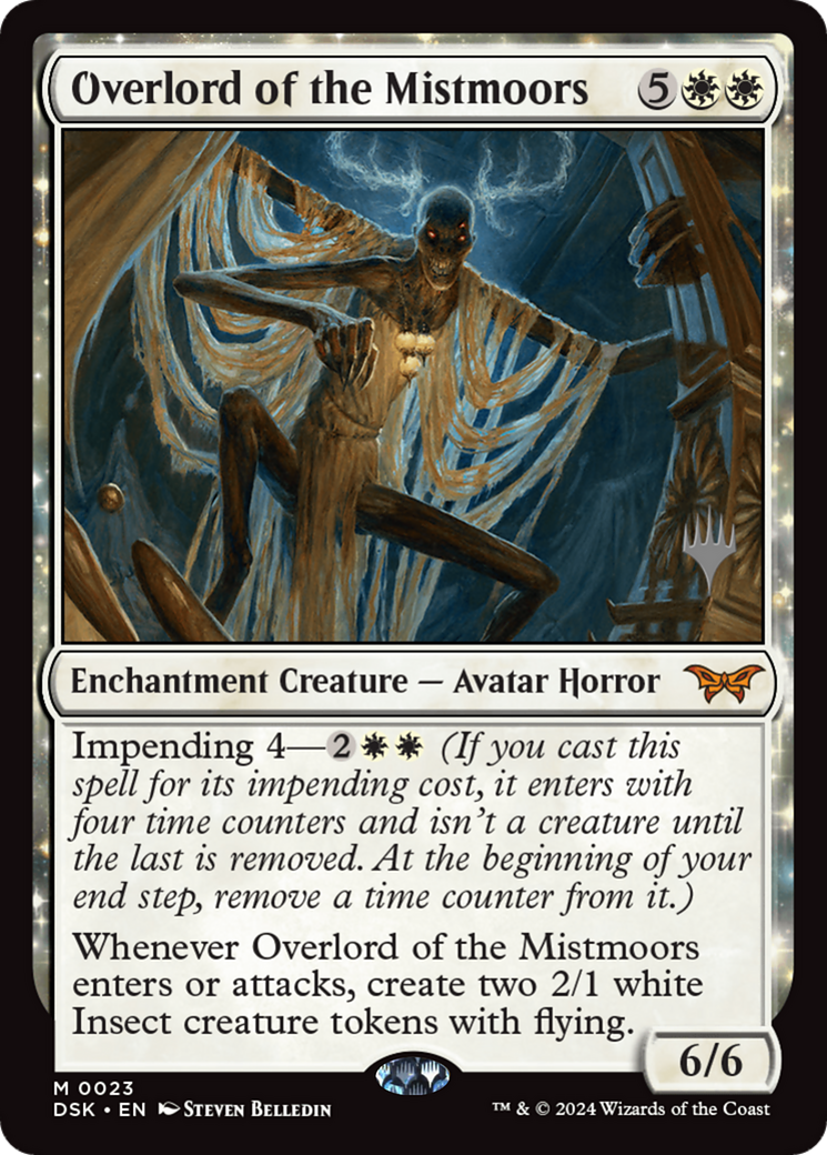 {@R} Overlord of the Mistmoors [Duskmourn: House of Horror Promos][PP DSK 023]