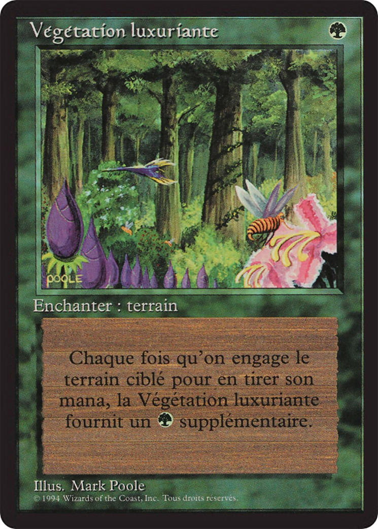 {F} Wild Growth [Foreign Black Border][FBB 3ED 230]