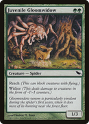 {C} Juvenile Gloomwidow [Shadowmoor][SHM 121]