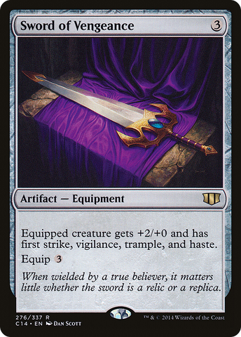 {R} Sword of Vengeance [Commander 2014][C14 276]