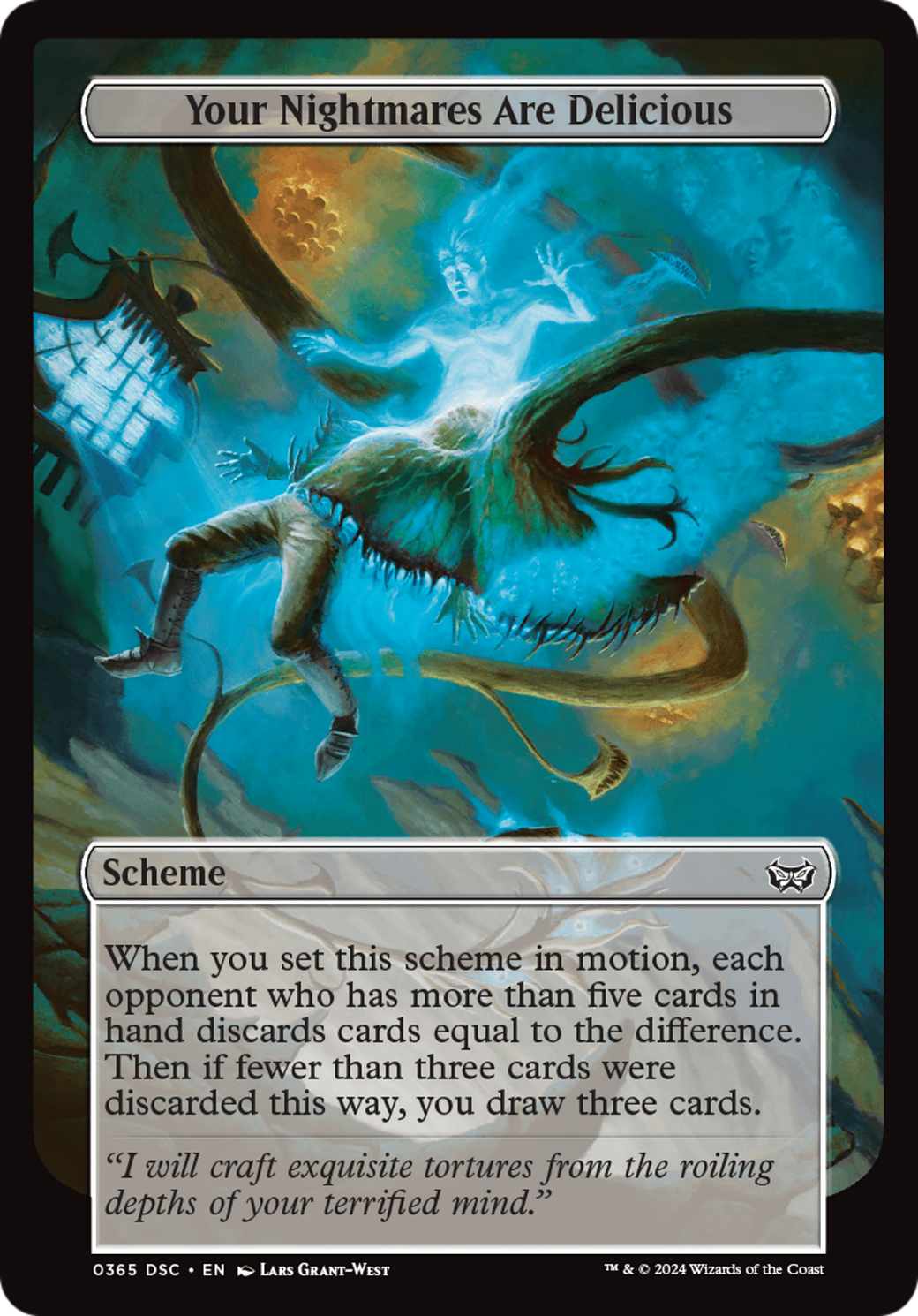 {C} Your Nightmares are delicious [Duskmourn: House of Horror Commander][DSC 365]