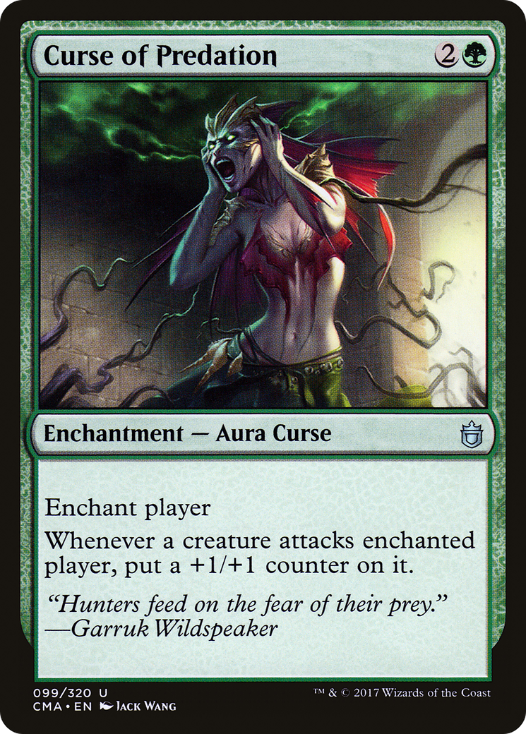 {C} Curse of Predation [Commander Anthology][CMA 099]