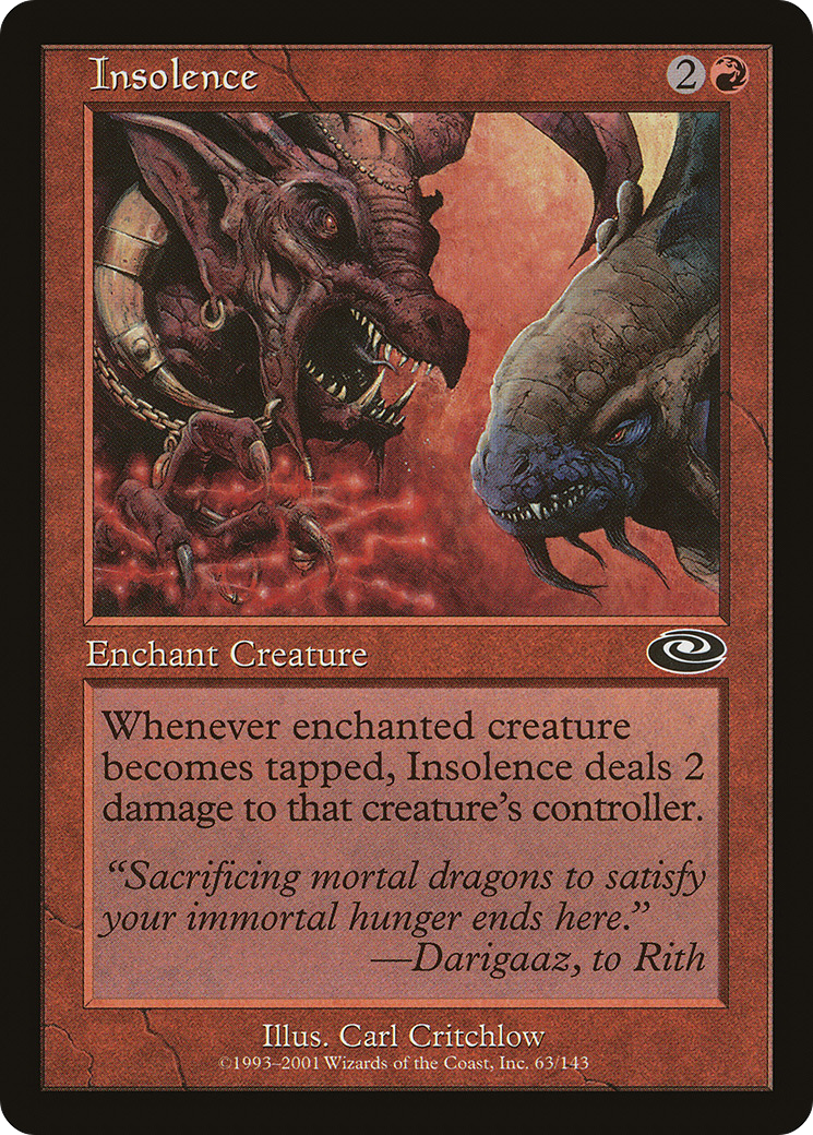 {C} Insolence [Planeshift][PLS 063]