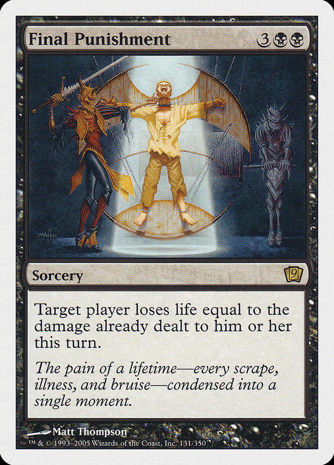 {R} Final Punishment [Ninth Edition][9ED 131]
