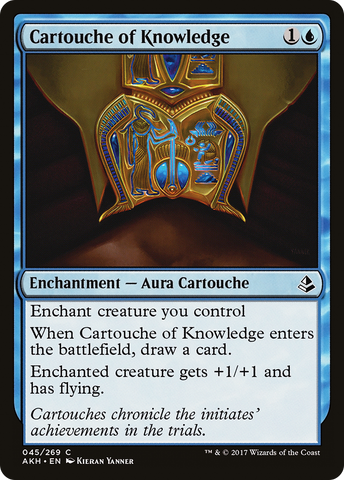 {C} Cartouche of Knowledge [Amonkhet][AKH 045]