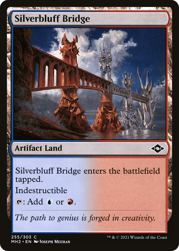 {C} Silverbluff Bridge (Foil) [Modern Horizons 2] [MH2 255]