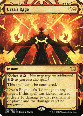 {R} Urza's Rage [Strixhaven: School of Mages Mystical Archive][STA 047]