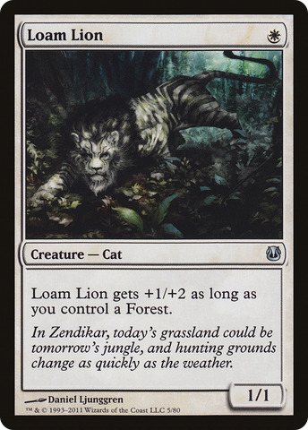 {C} Loam Lion [Duel Decks: Ajani vs. Nicol Bolas][DDH 005]
