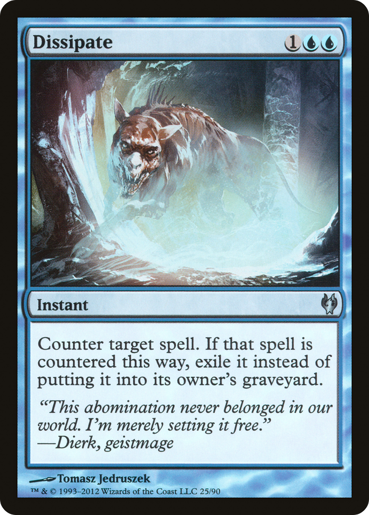 {C} Dissipate [Duel Decks: Izzet vs. Golgari][DDJ 025]