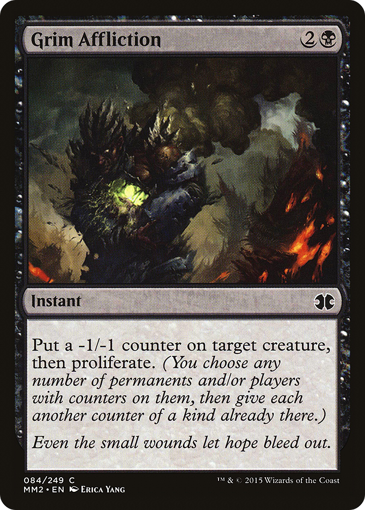 {C} Grim Affliction [Modern Masters 2015][MM2 084]