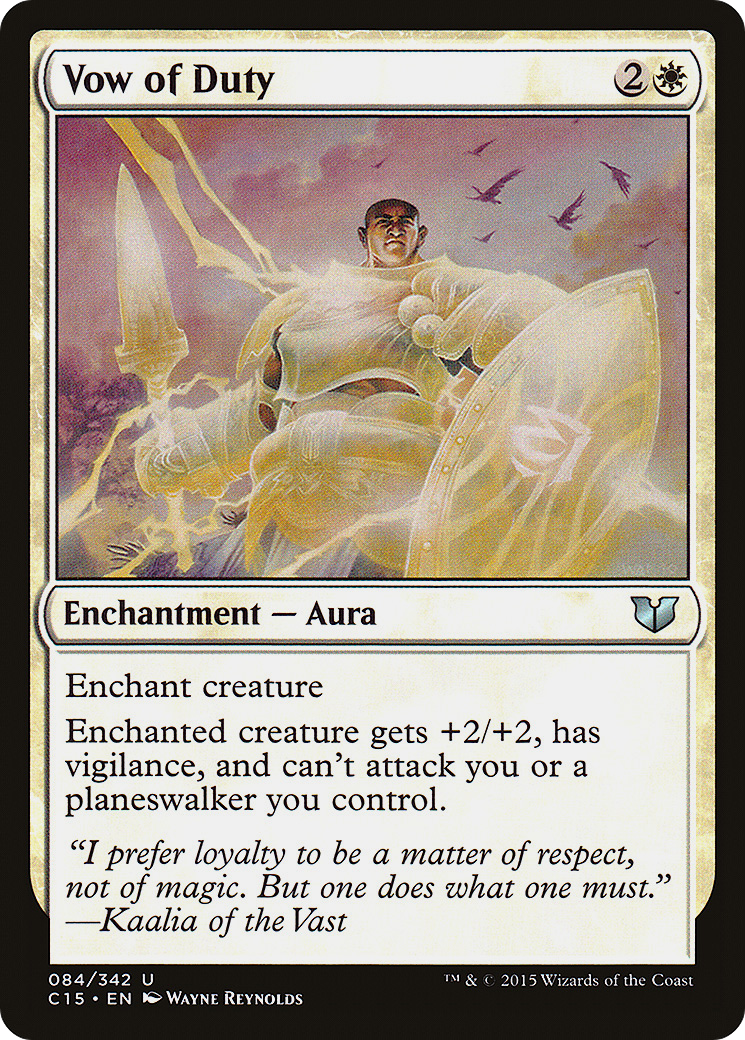{C} Vow of Duty [Commander 2015][C15 084]