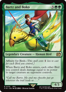 {@R} Bartz and Boko [FINAL FANTASY][FIN 175]