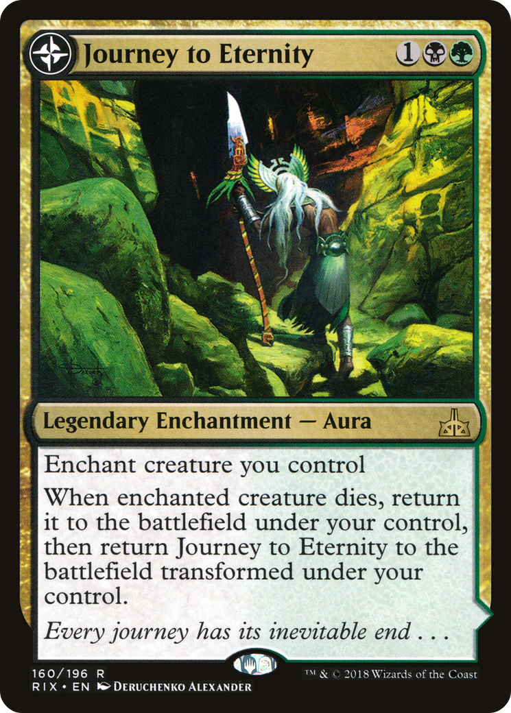 {R} Journey to Eternity // Atzal, Cave of Eternity [Rivals of Ixalan][RIX 160]