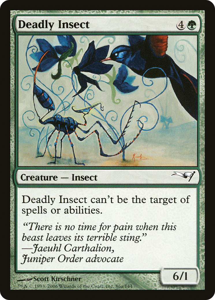 {C} Deadly Insect [Coldsnap Theme Decks][CST 86A]