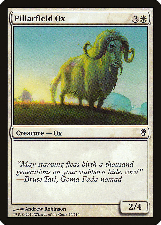 {C} Pillarfield Ox [Conspiracy][CNS 076]