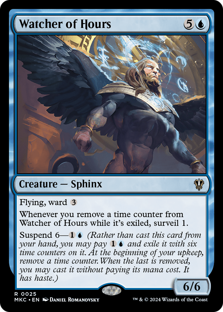 {R} Watcher of Hours [Murders at Karlov Manor Commander][MKC 025]