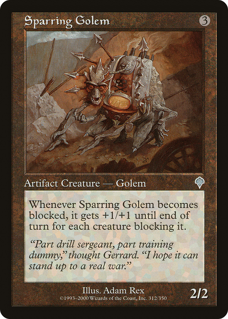 {C} Sparring Golem [Invasion][INV 312]