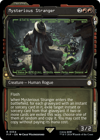 {R} Mysterious Stranger (Showcase) [Fallout][PIP 334]