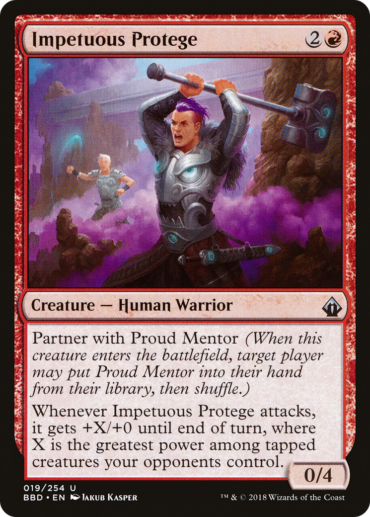 {C} Impetuous Protege [Battlebond][BBD 019]