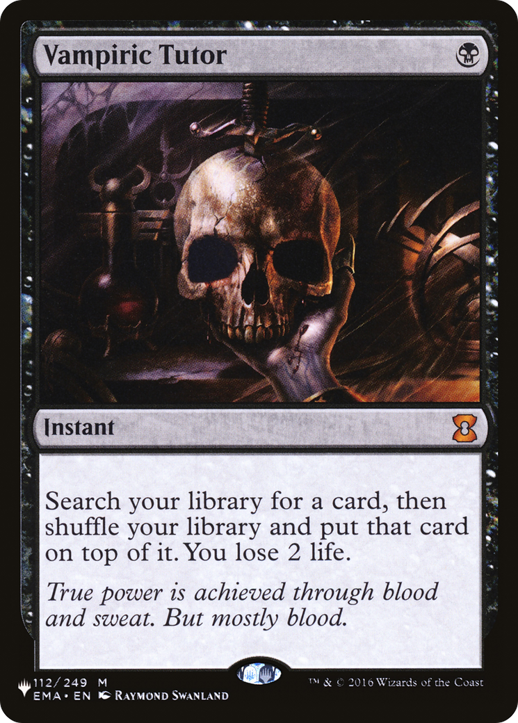 Vampiric Tutor [LIST 112/249]