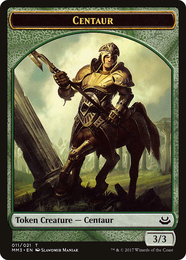 {T} Centaur Token [Modern Masters 2017 Tokens][TMM3 011]