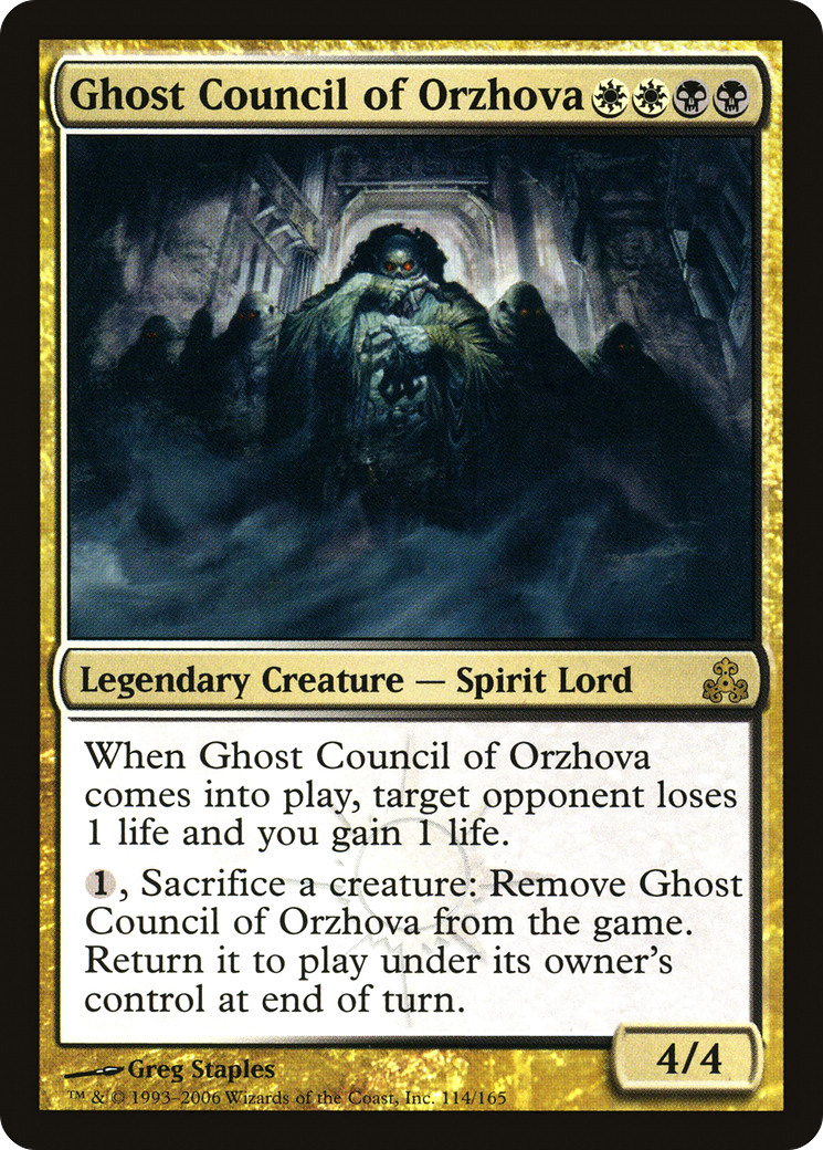 {R} Ghost Council of Orzhova [Guildpact][GPT 114]