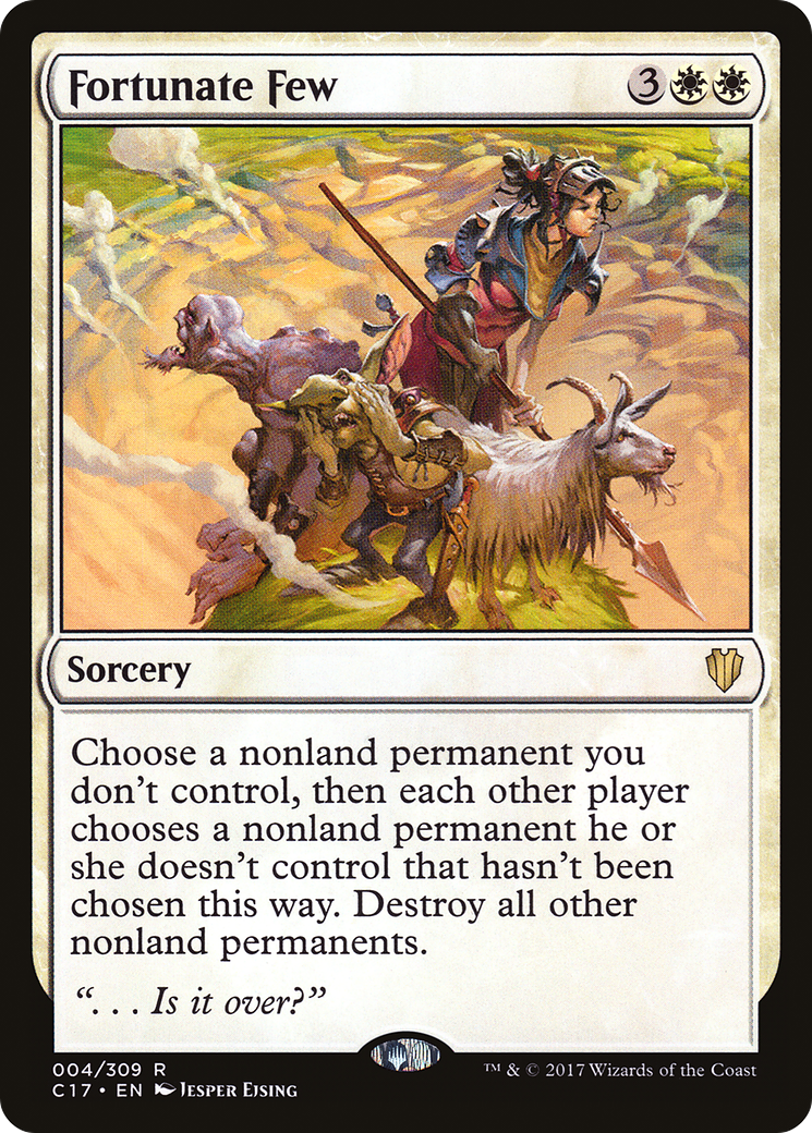 {R} Fortunate Few [Commander 2017][C17 004]
