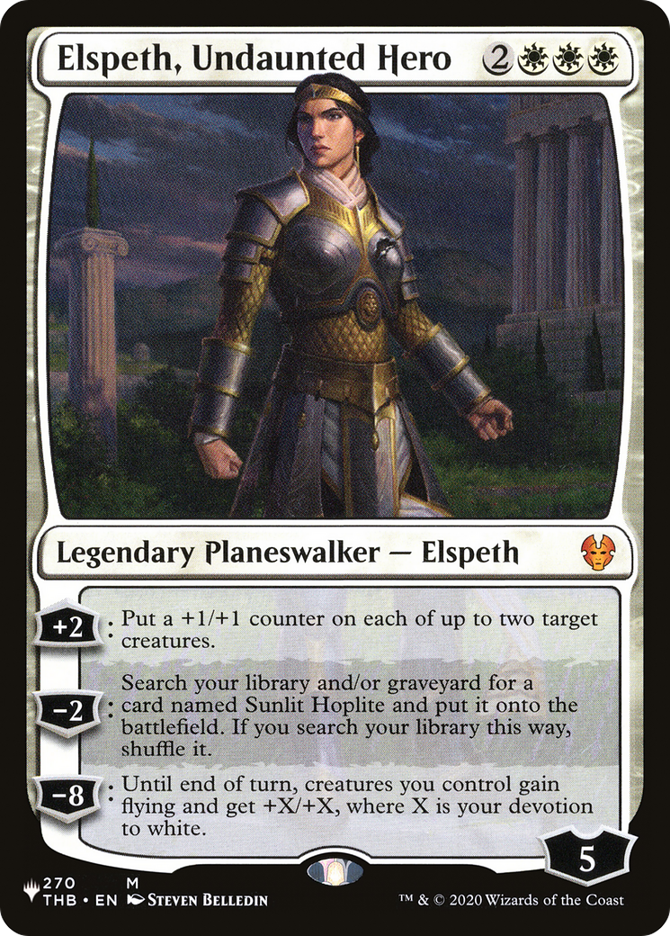 Elspeth, Undaunted Hero [LIST THB-270]