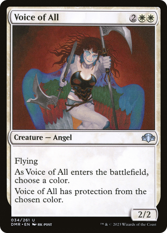 {C} Voice of All [Dominaria Remastered][DMR 034]
