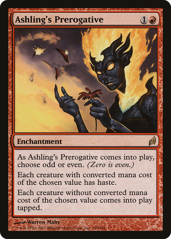 {R} Ashling's Prerogative [Lorwyn][LRW 150]