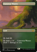 {R} Llanowar Wastes (Borderless Alternate Art) [The Brothers' War][BRO 299]