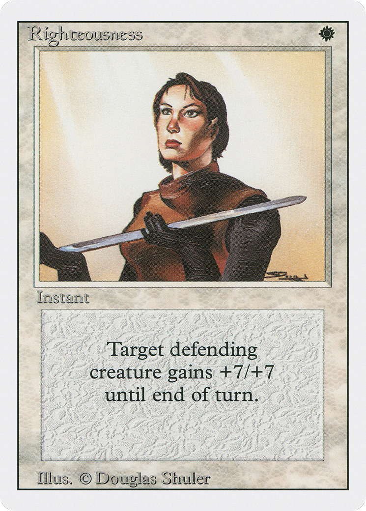 {R} Righteousness [Revised Edition][3ED 037]