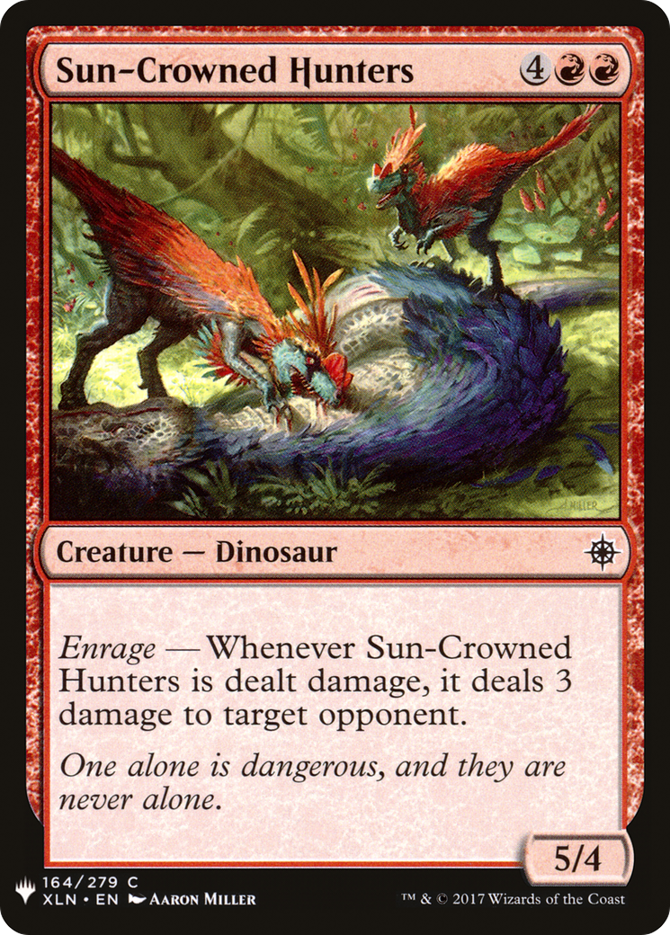 {C} Sun-Crowned Hunters [Mystery Booster][LS XLN 164]