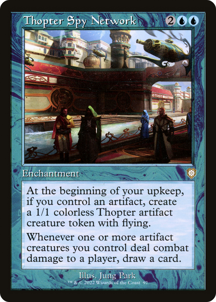 {R} Thopter Spy Network (Retro) [The Brothers' War Commander][BRC 097]