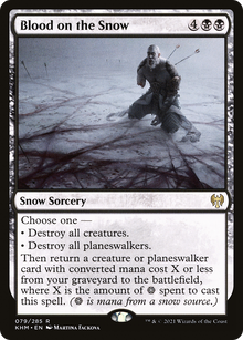 {R} Blood on the Snow [Kaldheim][KHM 079]