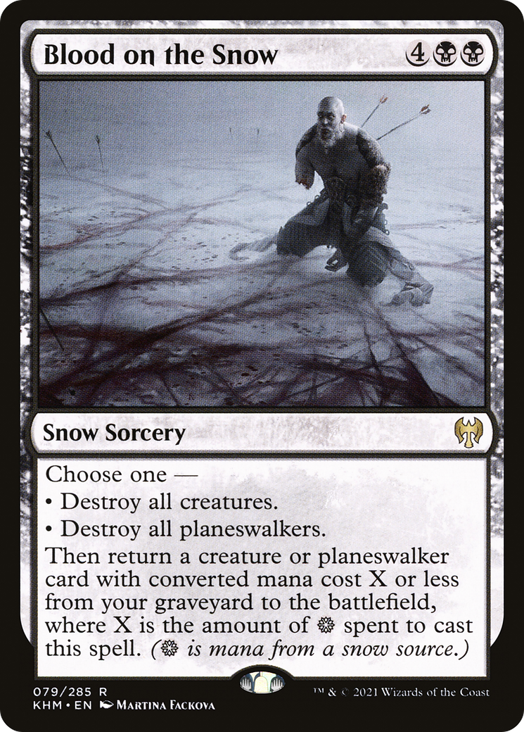 {R} Blood on the Snow [Kaldheim][KHM 079]