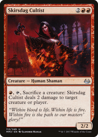 {C} Skirsdag Cultist [Modern Masters 2017][MM3 112]