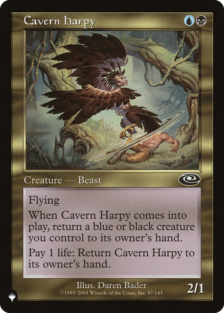 Cavern Harpy [LIST PLS-97]