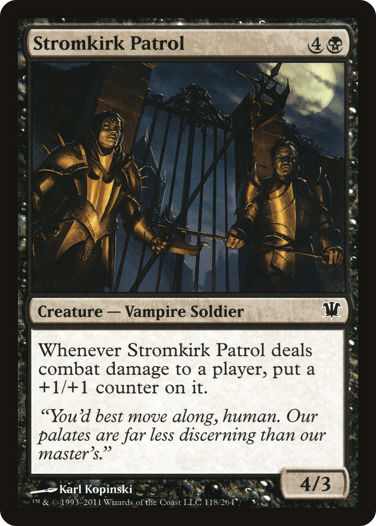 {C} Stromkirk Patrol [Innistrad][ISD 118]