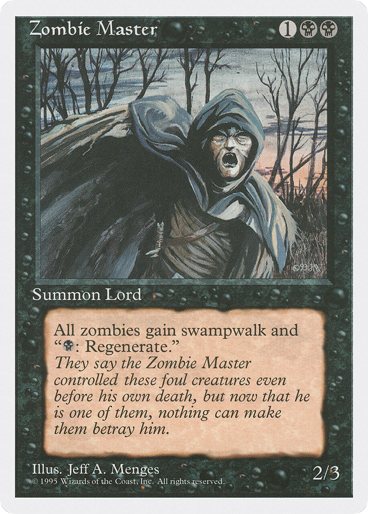 {R} Zombie Master [Fourth Edition][4ED 174]