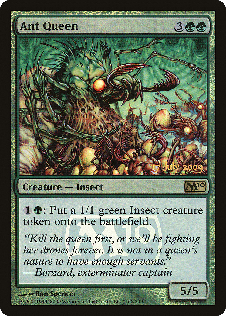 {R} Ant Queen [Magic 2010 Prerelease Promos][PR M10 166]