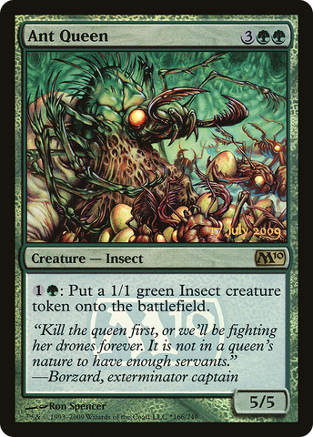 {R} Ant Queen [Magic 2010 Prerelease Promos][PR M10 166]