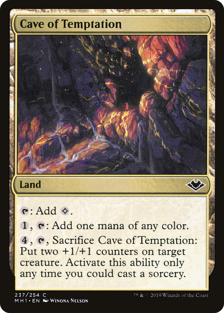 {C} Cave of Temptation [Modern Horizons][MH1 237]