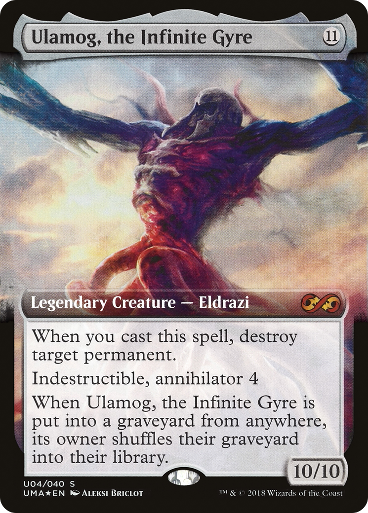 {R} Ulamog, the Infinite Gyre (Topper) [Ultimate Masters Box Topper][UMA U4]